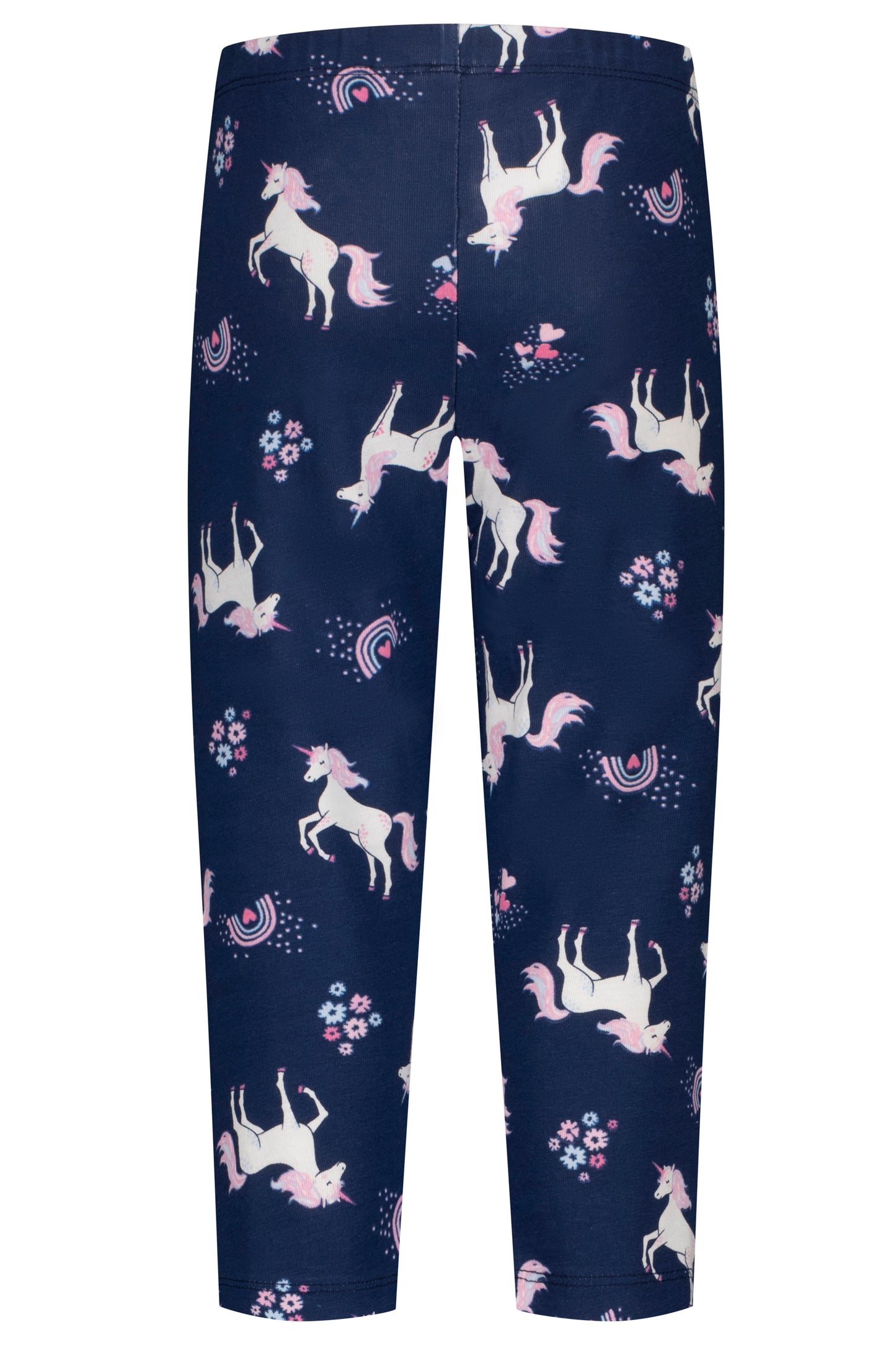 Topo Caprilegging Einhorn allover true navy - Musterteil