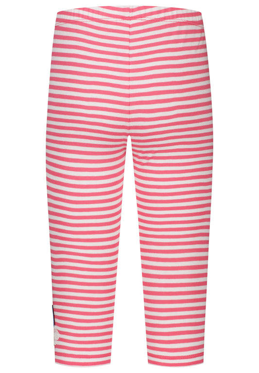 Topo Caprilegging Ringel Regenbogen pink - Musterteil
