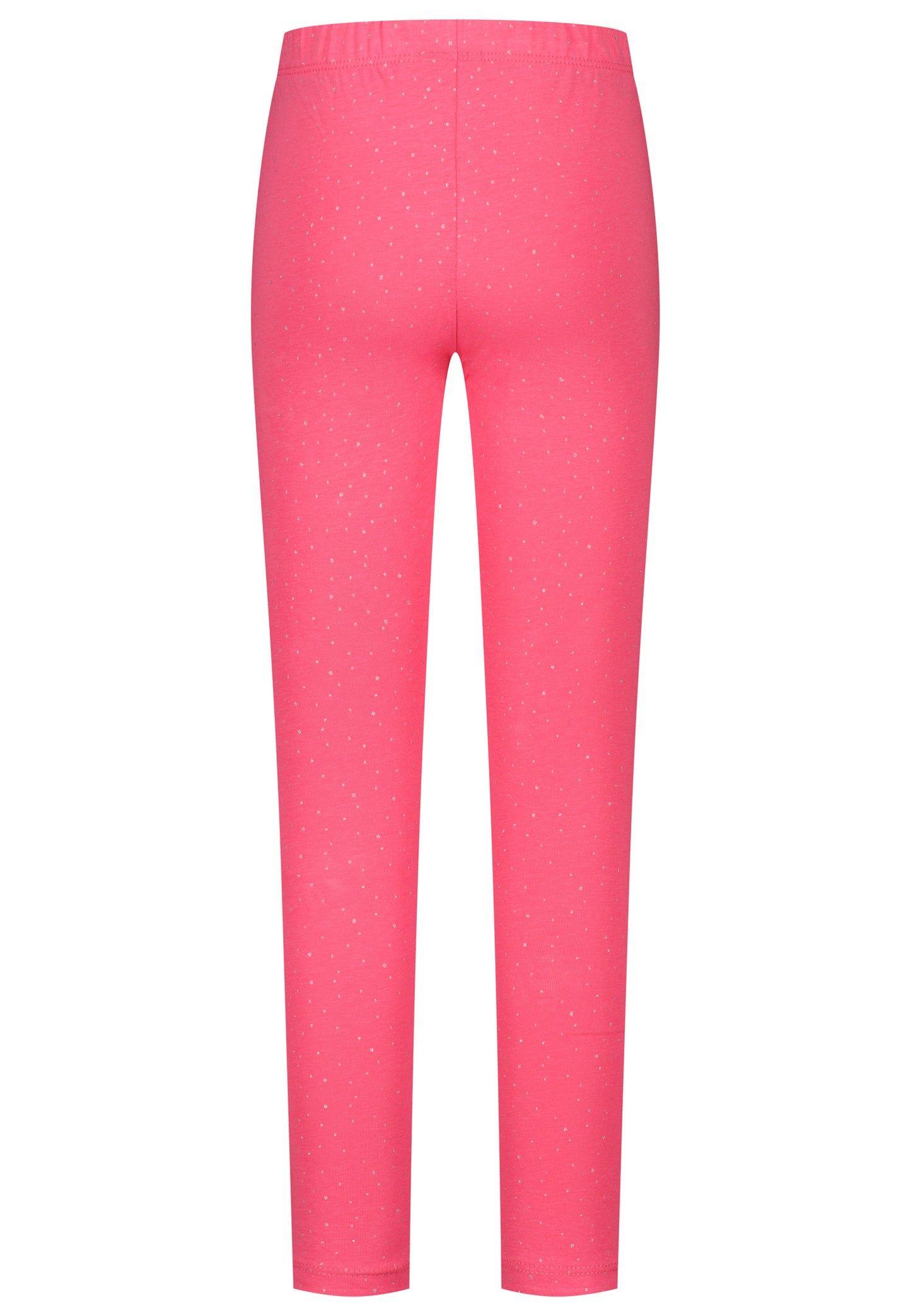 Topo Basic Legging Glitzerpünktchen shocking pink - Musterteil