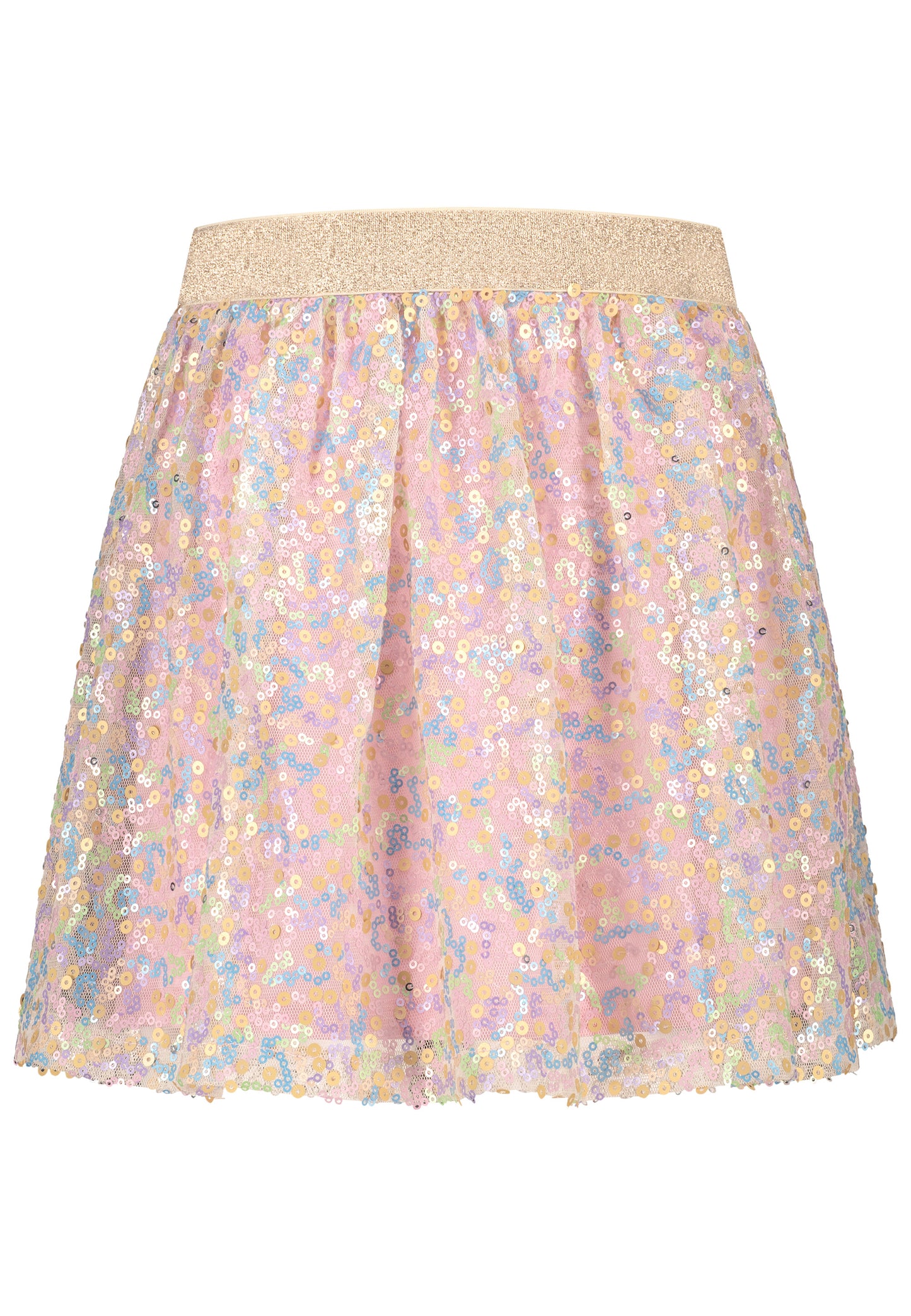 Topo Tüllrock Pailletten candy rose - Musterteil