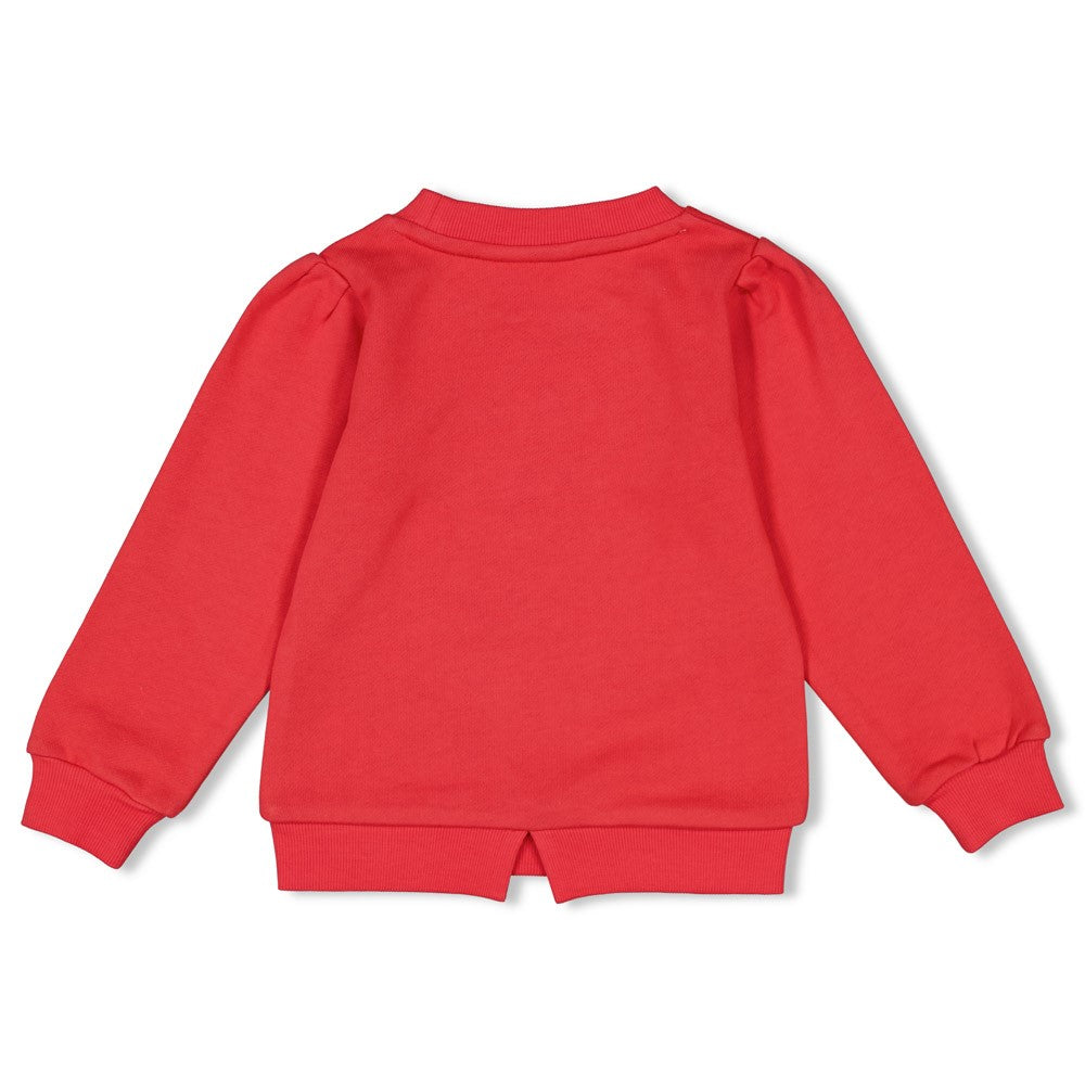 JUBEL Sweatshirt Ciao Bella rot