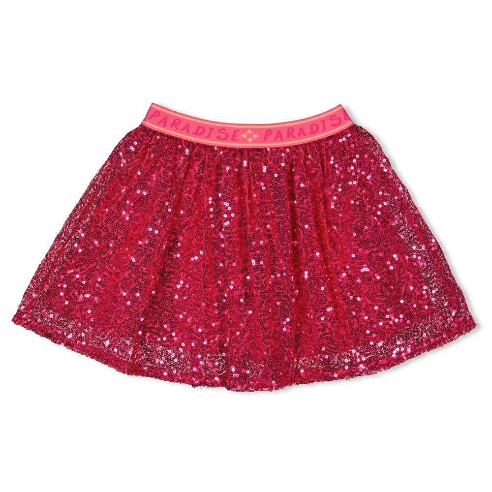 JUBEL Paillettenrock Samba Shake fuchsia