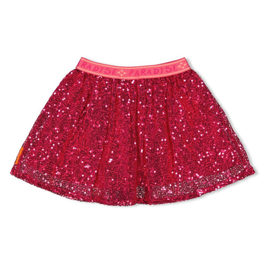JUBEL Paillettenrock Samba Shake fuchsia