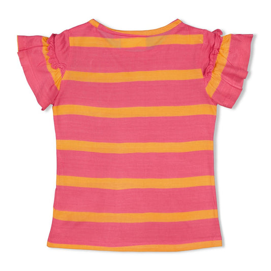 JUBEL T-Shirt Samba Shake Streifen rosa