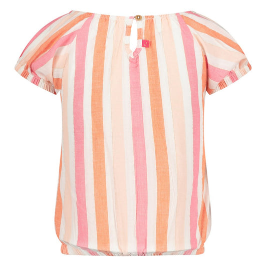 JUBEL Blusentop Samba Shake Streifen rosa