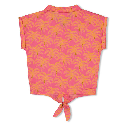 JUBEL Bluse Samba Shake Knoten rosa