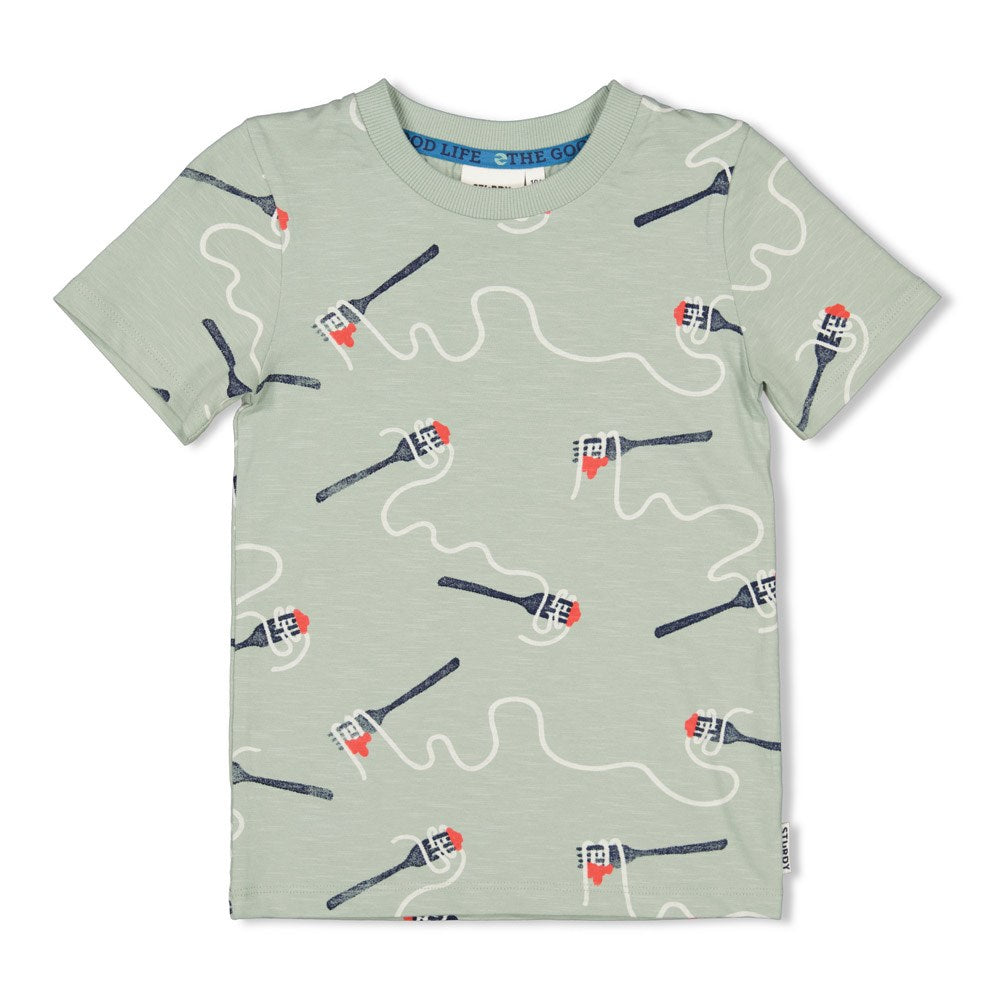 STURDY T-Shirt The Good Life allover minze