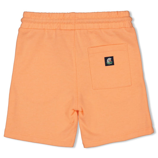 STURDY Sweatshorts Lagoon Legends neon orange