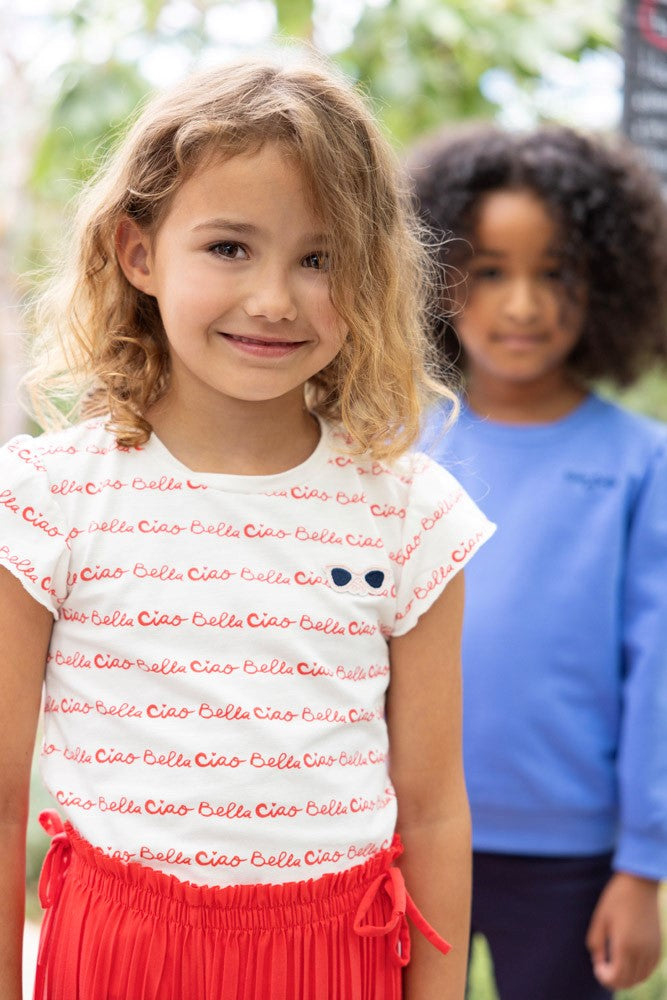 JUBEL T-Shirt Ciao Bella allover natur