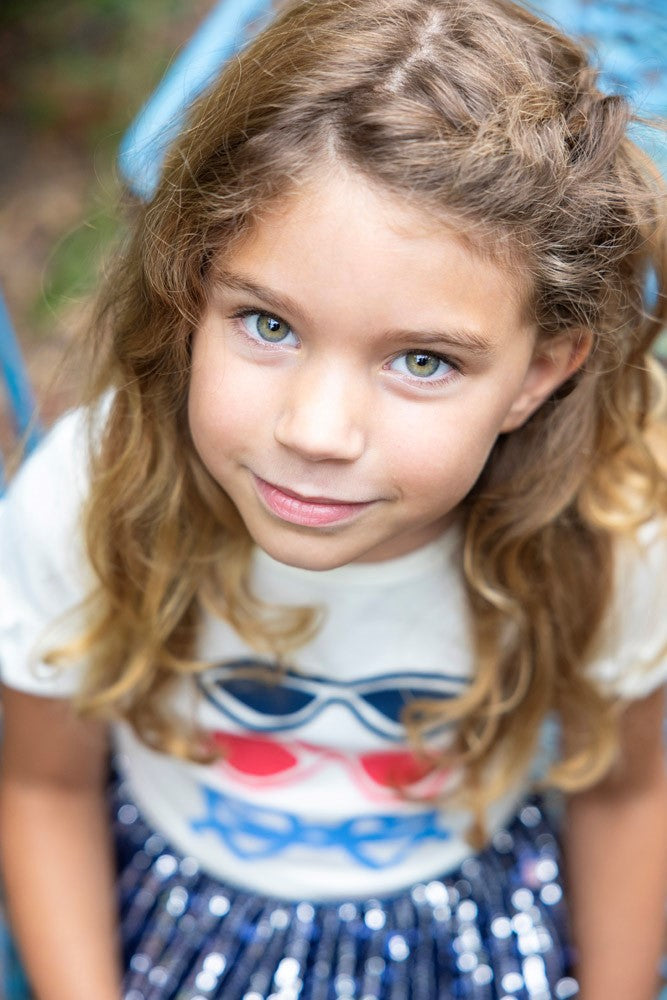 JUBEL T-Shirt Ciao Bella Sonnenbrillen natur