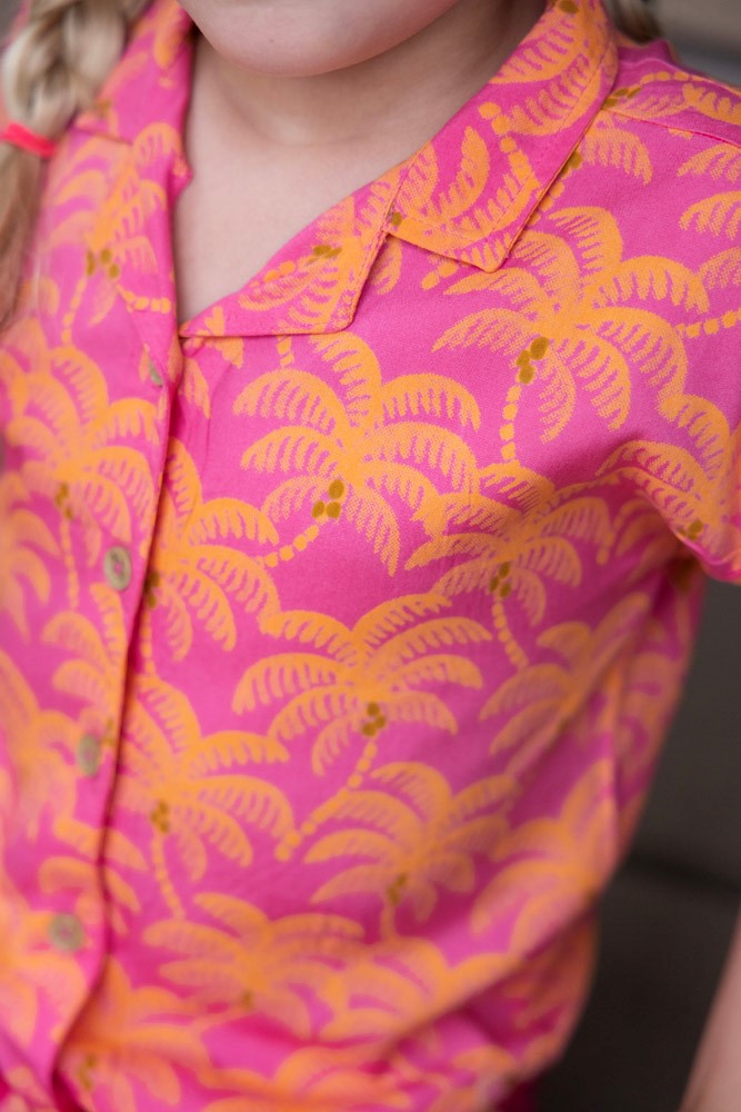 JUBEL Bluse Samba Shake Knoten rosa