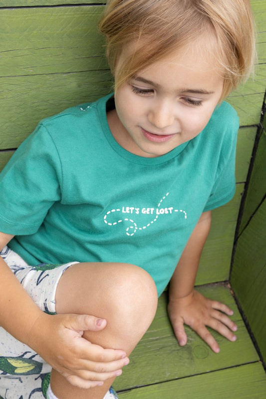 STURDY T-Shirt Explore More grün