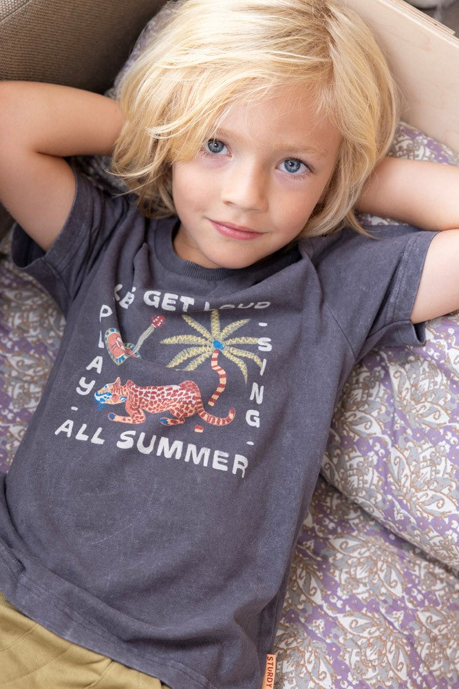 STURDY T-Shirt Happy Rio anthrazit