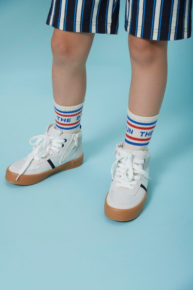 STURDY Socken Run the Day natur