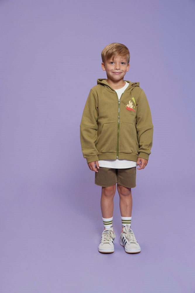 STURDY Sweatjacke Desert Fiesta army