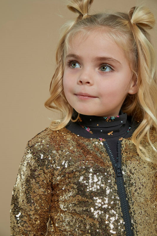 JUBEL Paillettenblouson Shine Bright gold