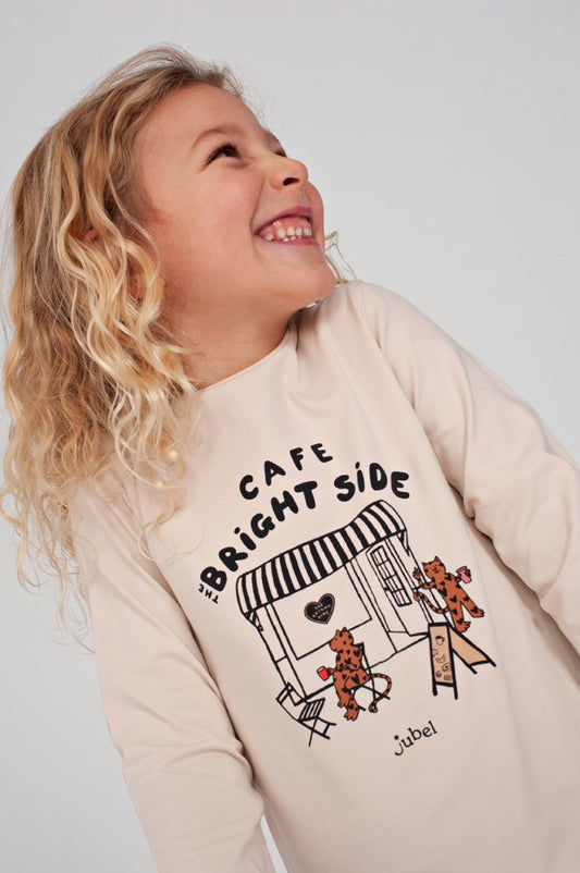 JUBEL Shirt City Chic Cafe Bright Shine natur
