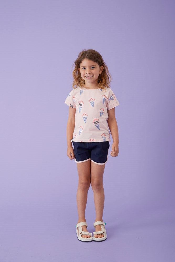 JUBEL Sweatshort Ciao Bella marine