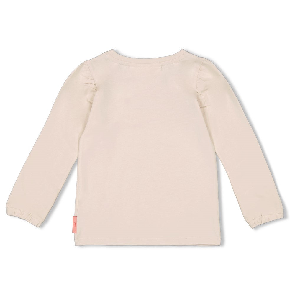 JUBEL Shirt Queen of Hearts Schleife natur