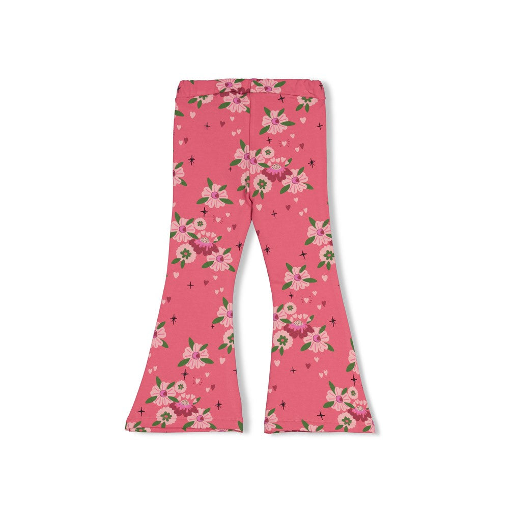 JUBEL Legging Moon Flowers rosa