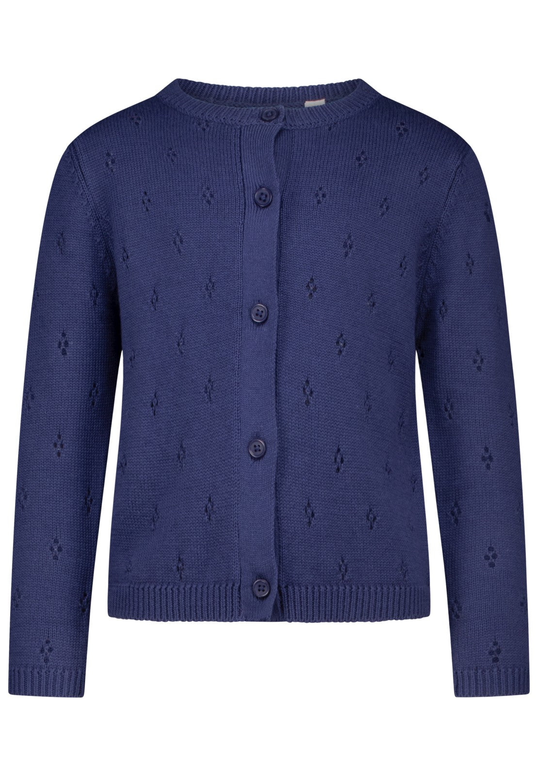 Salt and Pepper Strickjacke Ajour true navy - Musterteil