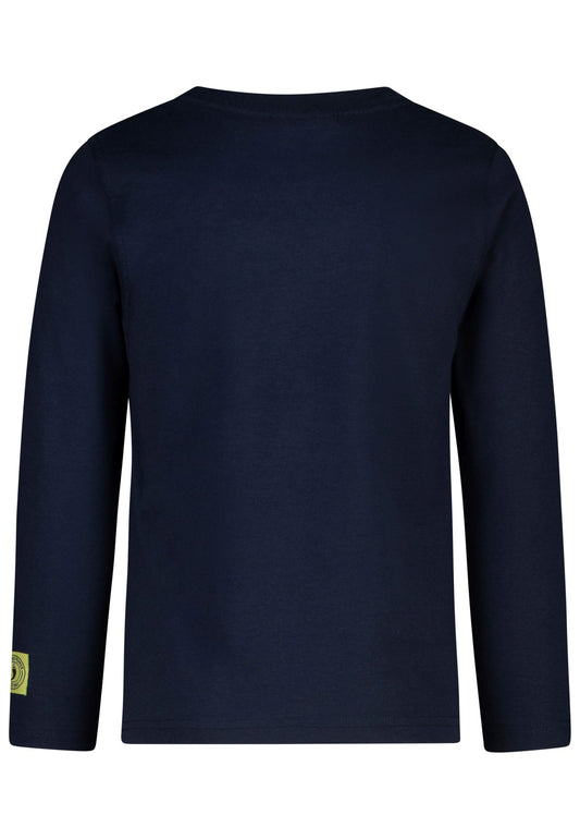 Salt and Pepper Shirt Traktor Erntearbeit dark blue