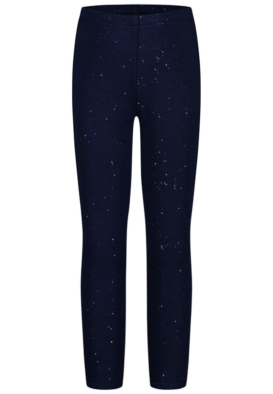 Salt and Pepper Thermolegging Glitzerpünktchen dark blue