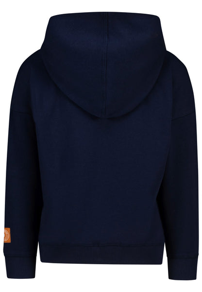 Salt and Pepper Kapuzensweat Dinosaurier dark blue
