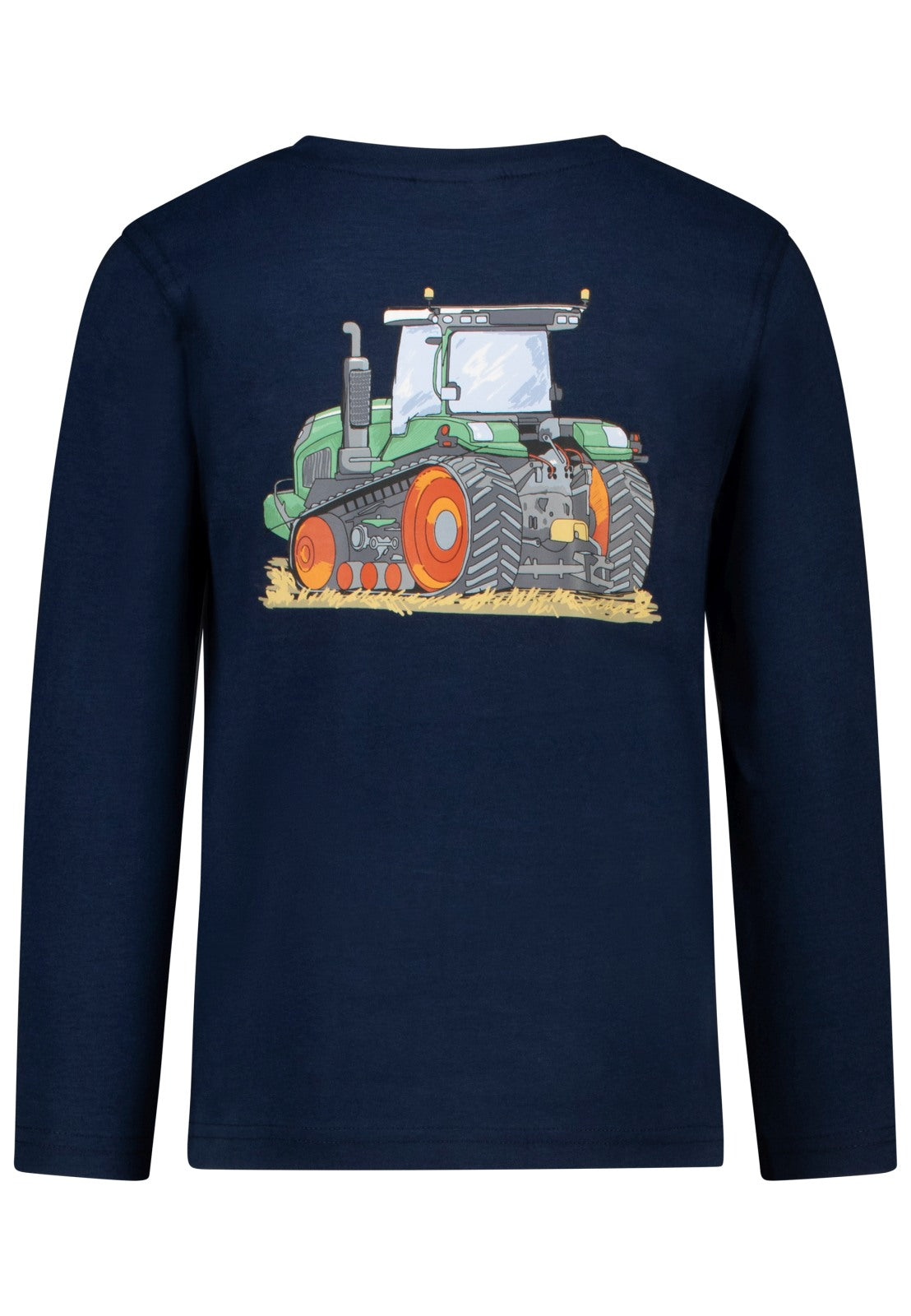 Salt and Pepper Shirt Traktor Rückenprint dark blue