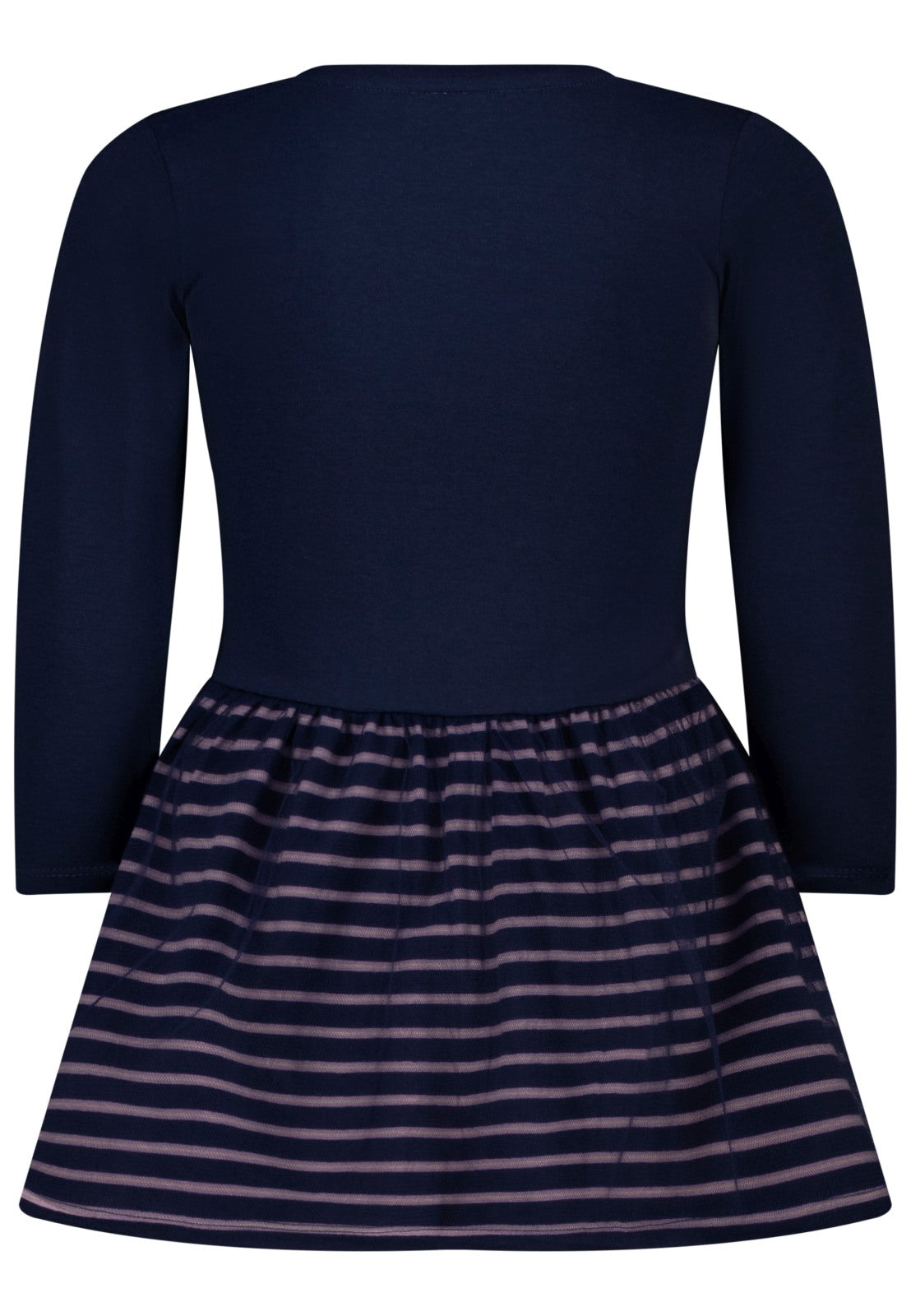 Salt and Pepper Shirtkleid Schmetterlinge Chiffon dark blue