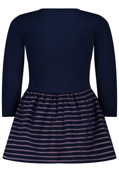 Salt and Pepper Shirtkleid Schmetterlinge Chiffon dark blue