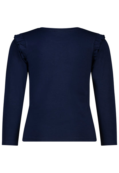 Salt and Pepper Shirt Herzen dark blue