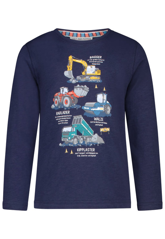 Salt and Pepper Shirt Bagger/Radlader.. true navy