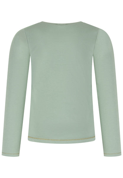 Salt and Pepper Shirt Schmetterlinge smoke green