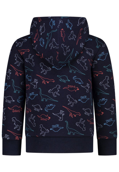 SALT and PEPPER Thermo-Sweatjacke Dinosaurier true navy