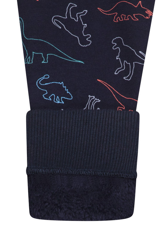 Salt and Pepper Thermo-Sweathose Dinosaurier true navy
