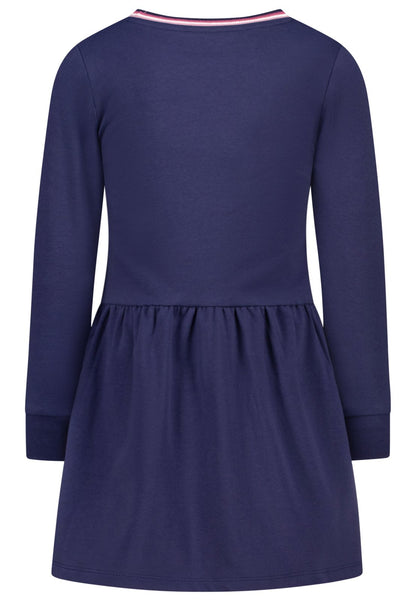 Salt and Pepper Shirtkleid Ballons Wendepailletten true navy