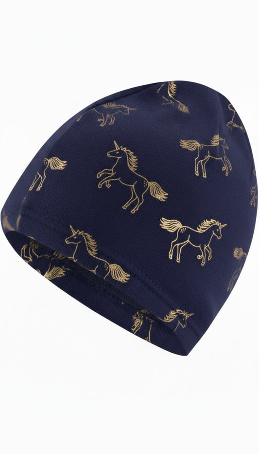 Salt and Pepper Mütze / Beanie Einhorn true navy