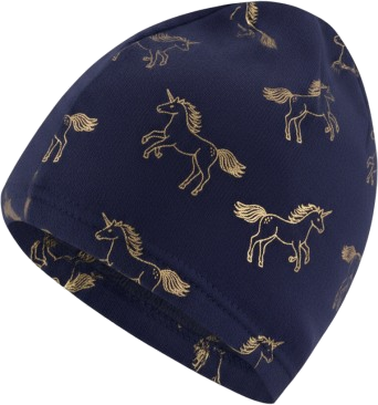 Salt and Pepper Mütze / Beanie Einhorn true navy