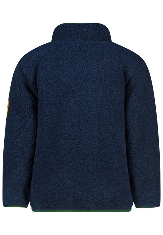SALT and PEPPER Fleecejacke (Wechselpatch) true navy