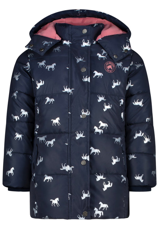 Salt and Pepper Winterjacke / Anorak Pferde true navy