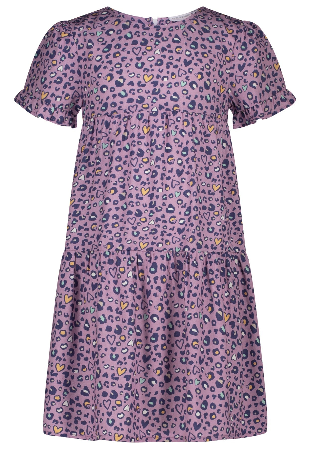 Topo Kleid Leo Love allover orchid - Musterteil