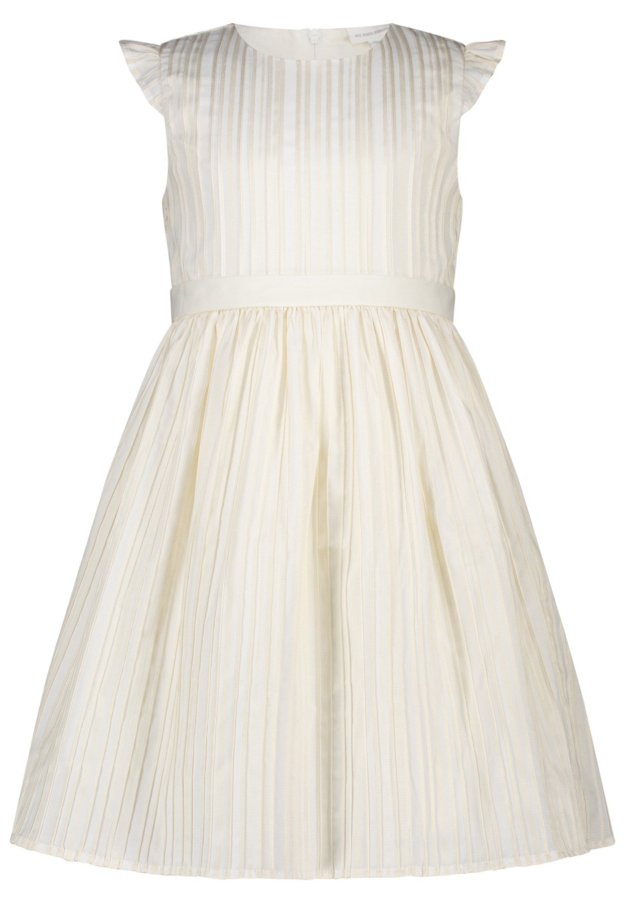 Topo Kleid Golden Stripes creme - Musterteil
