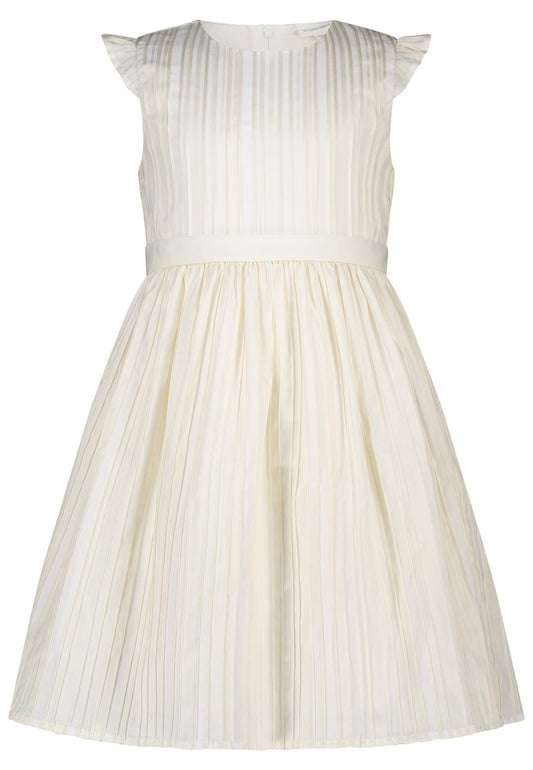 Topo Kleid Golden Stripes creme - Musterteil