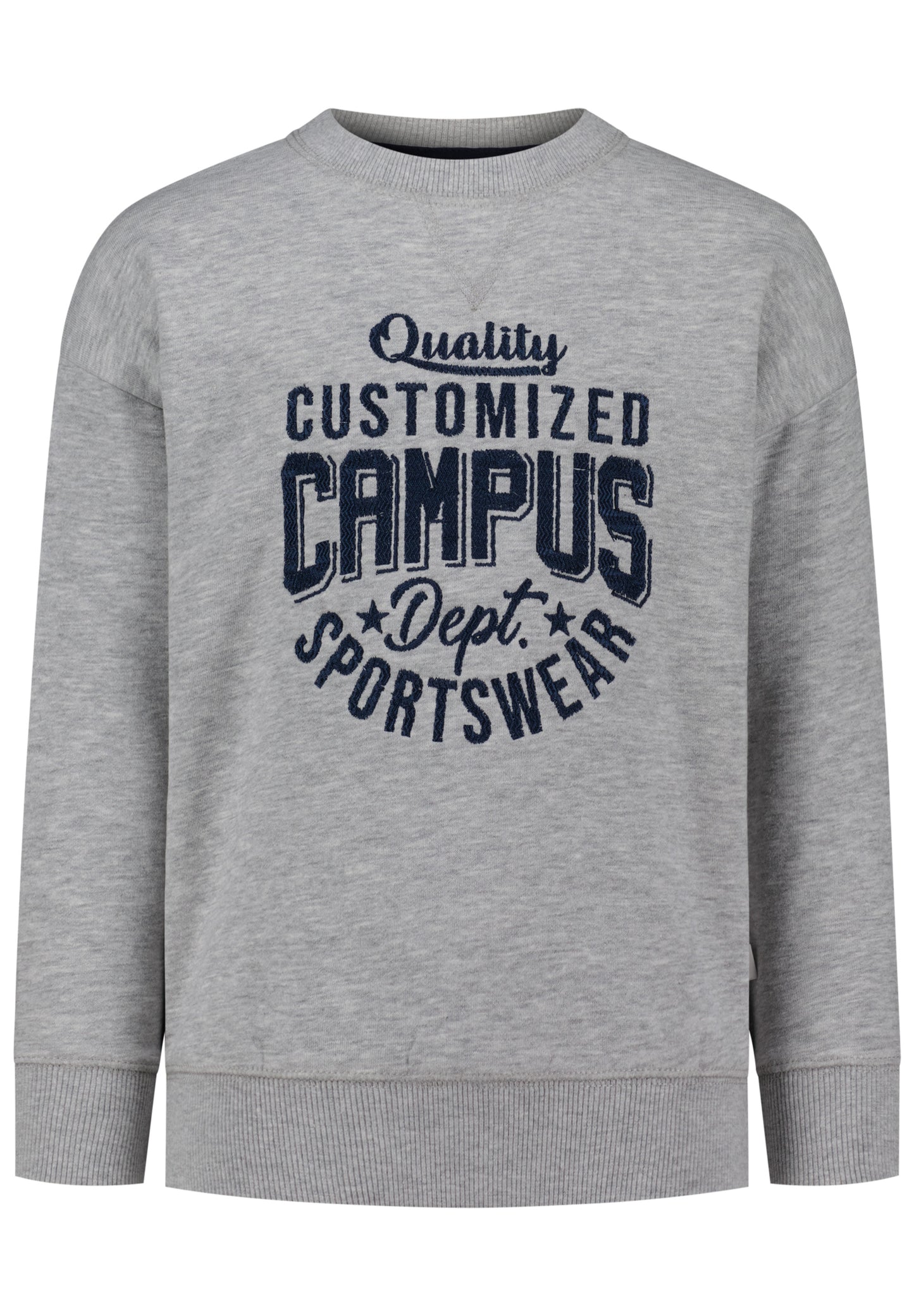 Salt and Pepper Sweat Campus stone melange