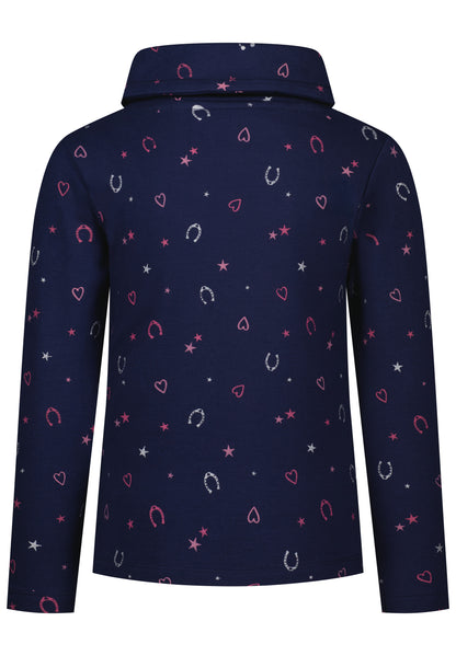 Salt and Pepper Sweatshirt Herzen true navy