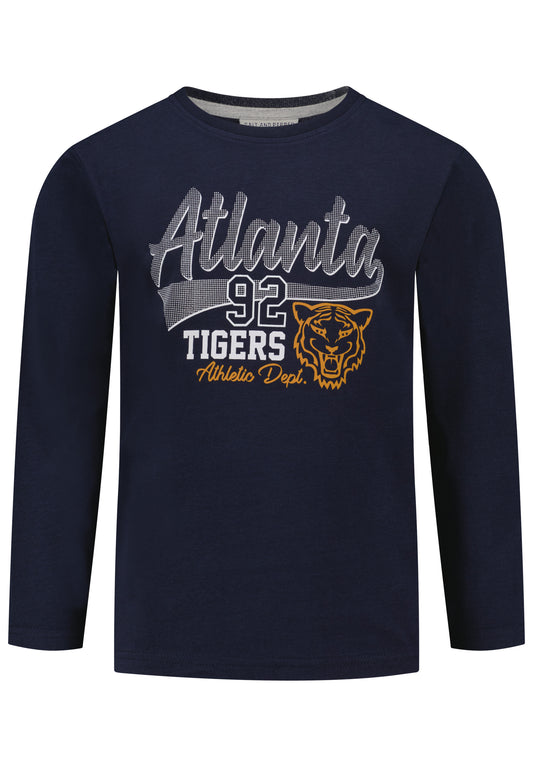 Salt and Pepper Shirt Atlanta Tigers navy