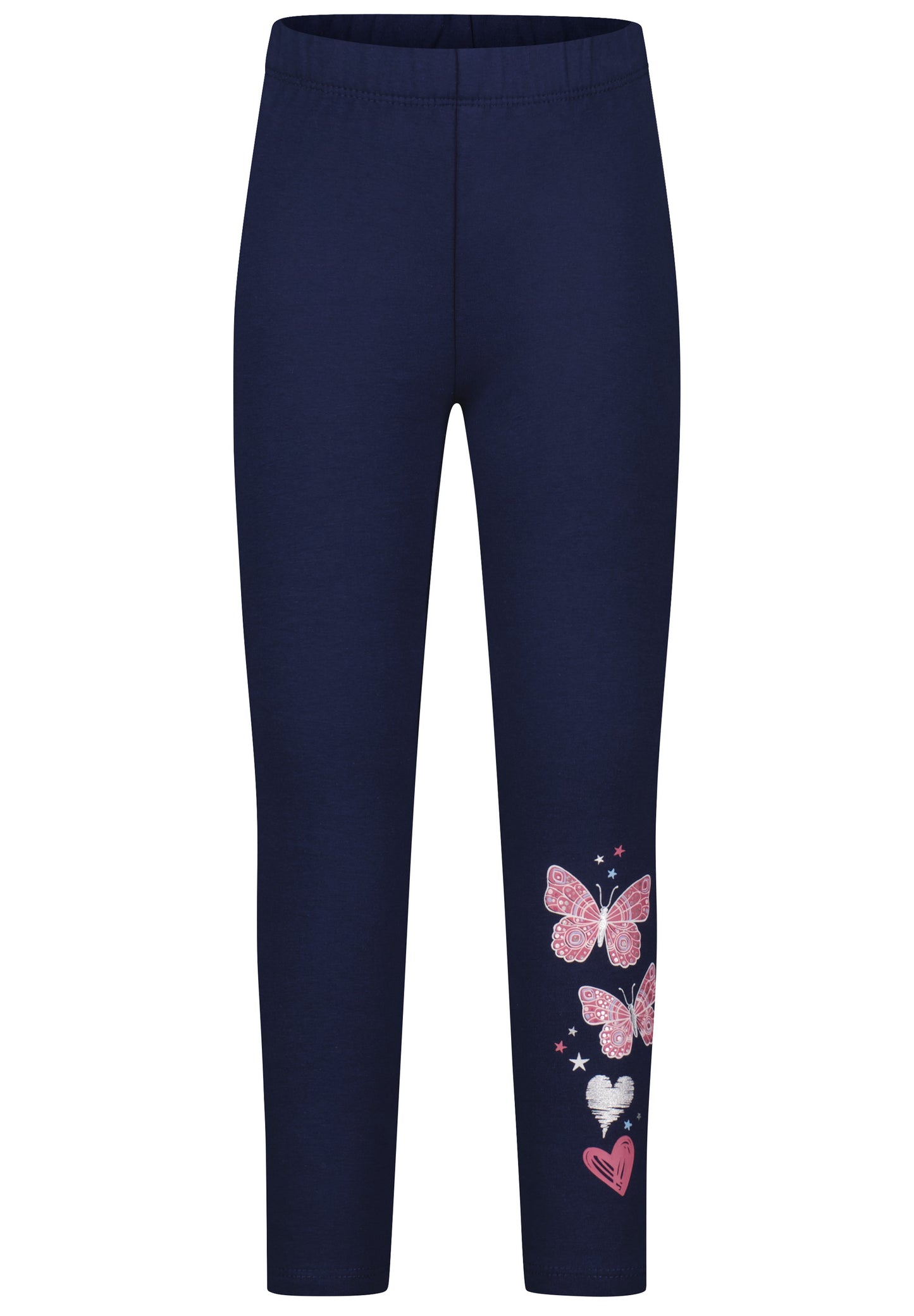 Salt and Pepper Legging Schmetterling Glitzer true navy