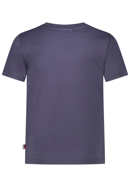 Salt and Pepper T-Shirt Traktor Treckerfahrer steel grey