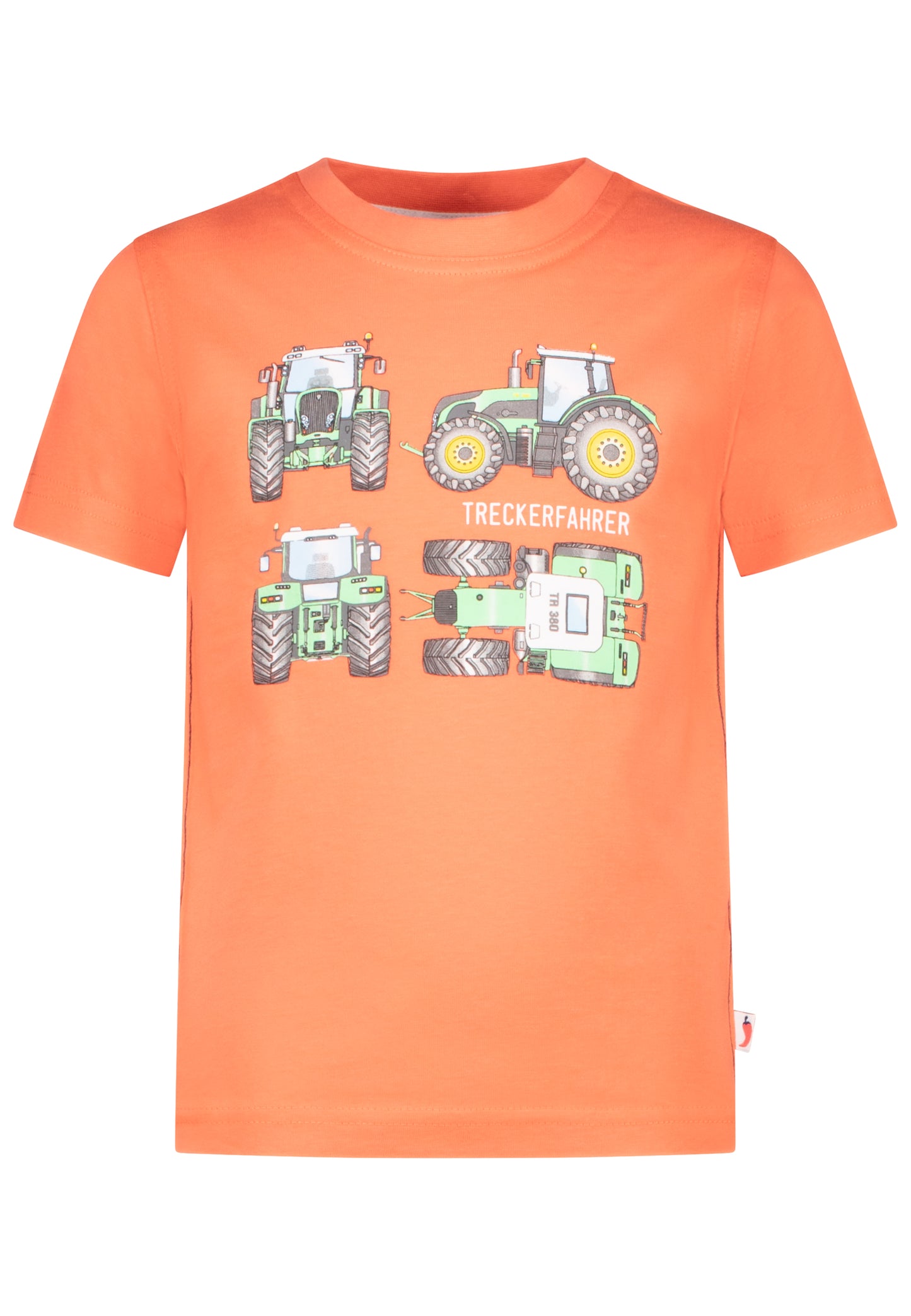 Salt and Pepper T-Shirt Traktor Treckerfahrer paprika